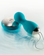 LELO - Hula Beads - Roterende En Vibrerende vagina Balletjes - Turquoise