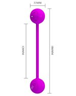Pretty Love - Kegel Ball III - Vaginale bekkenbodem training Balletjes Met Metalen kogels - Roze