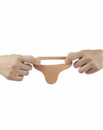 Lovetoy - Ultrasoft Double - Voorbinddildo Voor Dubbele Penetratie 16 cm