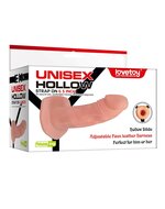 Lovetoy - Unisex strap-on voorbind dildo Met Harnas - 16.5 cm