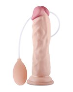 Lovetoy - Zachte Spuitende Dildo - Met Squirt Functie - 21 cm - Lichte Huidskleur