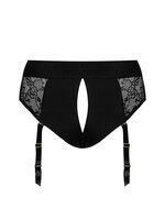 Strap-on-Me Comfortabel Pegging/Voorbinddildo Harnas van Microfiber en Elastisch Kant "Diva"