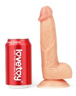 Lovetoy - The Ultra Soft Dude Realistische Dildo - 20.5 x 3.5 cm
