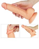 Lovetoy - The Ultra Soft Dude Realistische Dildo - 20.5 x 3.5 cm