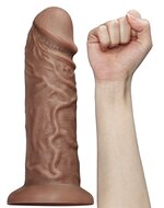Lovetoy - Realistische Chubby XXL Dildo 27 cm - Bruin