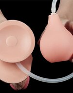 Lovetoy - Squirt Extreme Dildo 25 cm - Lichte Huidskleur