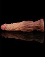 Lovetoy - Realistische XXL Dildo 24.5 cm - Lichte/donkere Huidskleur