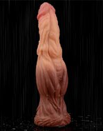 Lovetoy - Realistische XXL Dildo 24.5 cm - Lichte/donkere Huidskleur