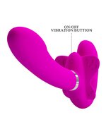 Pretty Love - Strapless Strap-on VoorbindVibrator Valerie - Roze