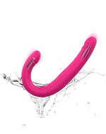Dorcel - Orgasmic Double Do - Dubbele Vibrerende En Stotende Dildo - Roze