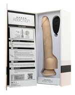 Naked Addiction - Stotende Dildo Met Zuignap En Afstandsbediening - Dubbellaags Siliconen - 18 cm