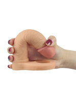 Lovetoy - Ultrasoft Double -Voorbinddildo Voor dubbele penetratie - 15 cm