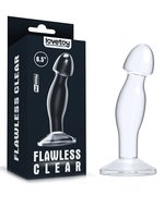 Lovetoy - Flawless - Transparante Prostaat Plug - 16.5 cm