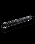 Lovetoy - Flawless - Dubbele Dildo - 30 x 3.5 cm - Transparant