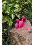 G-Vibe - Gplug - Ergonomische Vibrerende Buttplug - Small - Neon Roze
