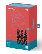 Satisfyer - Booty Call - Anaal Plugs - Set Van 3 - Zwart