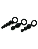 Satisfyer - Booty Call - Anaal Plugs - Set Van 3 - Zwart