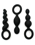 Satisfyer - Booty Call - Anaal Plugs - Set Van 3 - Zwart