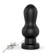 Lovetoy - King Size Vibrerende Buttplug - Rammer - 18 cm - Zwart
