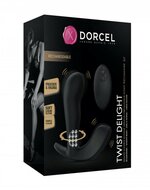 Dorcel - Twist Delight - Vibrerende G-spot en Prostaat Vibrator - Zwart