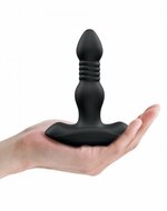 Dorcel - Deep Stormer Stotende Buttplug Met Afstandsbediening - Zwart