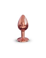 Dorcel - Diamond Metalen Buttplug - Rosƒó Goud - Maat S