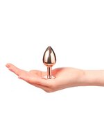 Dorcel - Diamond Metalen Buttplug - Rosƒó Goud - Maat S