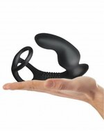 Rocks-off - RO-Zen Pro - Vibrerende Buttplug met Cockring - Zwart