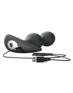 Love to Love - Twinny Bud - Buigbare Vibrerende Buttplug - Zwart