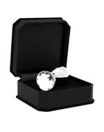 Rimba - Buttplug Klein Met Wit Kristal 3 x 7.3 cm