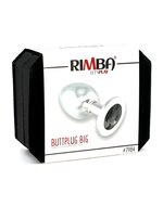 Rimba - Buttplug Groot Met Zwart Kristal