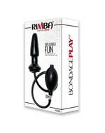 Rimba - Opblaasbare Buttplug - Klein - Met Massieve Kern