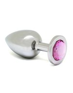 Rimba - Buttplug Groot Met Roze Kristal