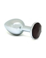 Rimba - Buttplug XS met zwart kristal
