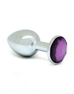 Rimba - Buttplug XS met paars kristal