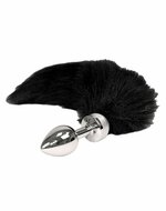 Rimba - Buttplug klein met zwarte staart
