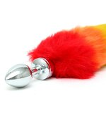 Rimba - Buttplug RVS Klein Met unicorn staart