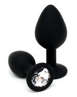 Rimba - Buttplug Duo Set Siliconen Met Kristal