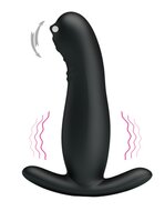 Mr. Play - Vibrerende en Oplaadbare Anaal Plug - Modern - Zwart