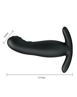 Mr. Play - Vibrerende en Oplaadbare Anaal Plug - Modern - Zwart