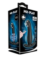 Mr. Play - Vibrerende en Oplaadbare Anaal Plug - Modern - Zwart