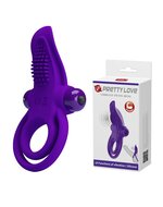Pretty Love - Vibrerende Cockring Met clitoris tong Stimulator
