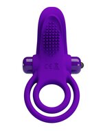 Pretty Love - Vibrerende Cockring Met clitoris tong Stimulator