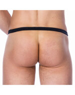 Rimba - Leren slip met verwisselbare metalen cockring van 50 mm