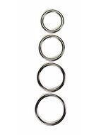 Rimba - Gegoten metalen cockring 8 mm dik verkrijgbaar in 6 verschillende diameters