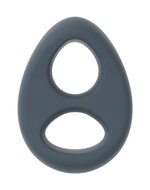 Dorcel - Liquid Soft Teardrop - Siliconen Rekbare Cockring - Opening voor Penis en Opening voor Testikels