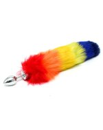 Rimba - Buttplug RVS Klein Met unicorn staart