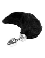 Rimba - Buttplug klein met zwarte staart