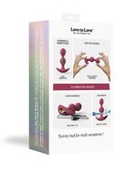 Love to Love - Twinny Bud - Buigbare Vibrerende Buttplug - Roze