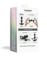 Love to Love - Twinny Bud - Buigbare Vibrerende Buttplug - Zwart